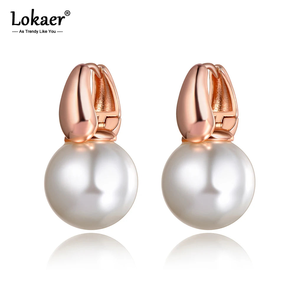 Original Design Office Style White Pearl Party Earrings for Women Trendy Wedding Earrings Jewelry E20241